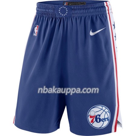 Philadelphia 76ers Miesten Shortsit Royal 2018-19 Nike Swingman